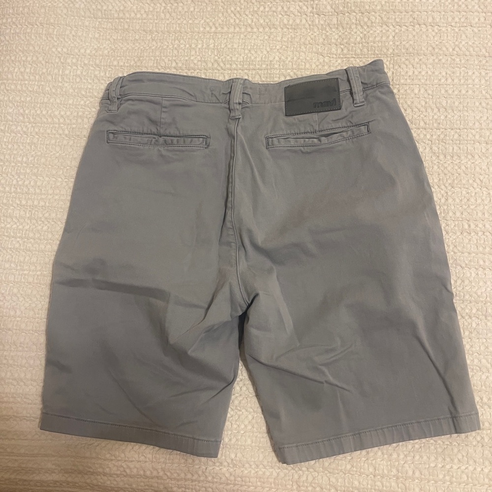 MAVI Jeans men’s Casual Chino Shorts in Light Gray cotton blend size 34 - Picture 6 of 8